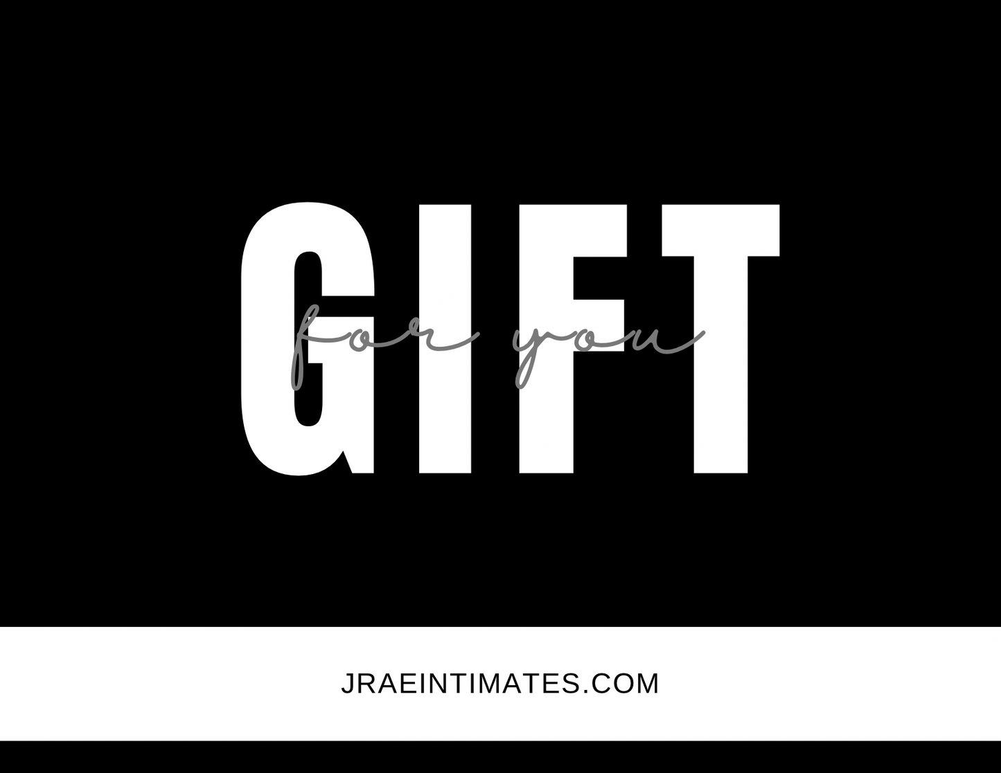 J'RAE intimates Gift Card