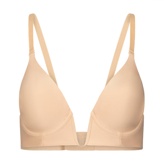 The Finally V Plunge Bra Cream