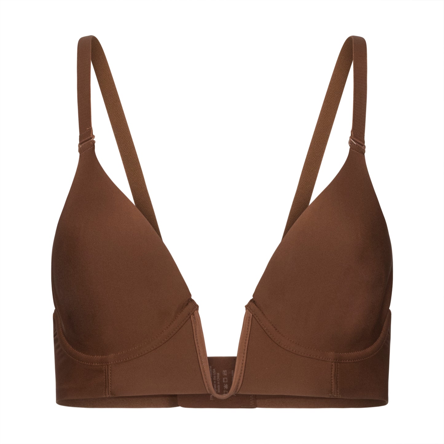 The Finally V Plunge Bra Espresso